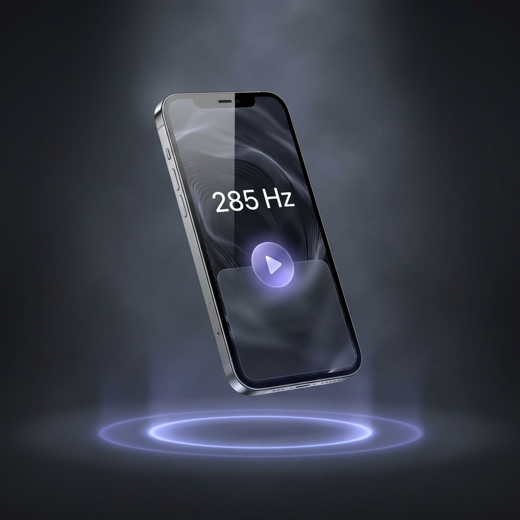 NeuroResonance App Mockup